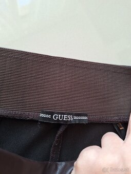 GUESS koženkové legíny vel.S - 7