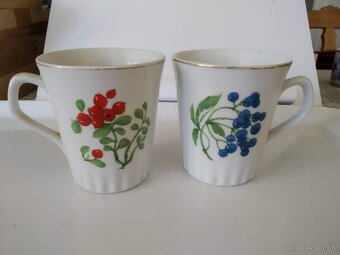 Porcelánové poháre - - 7