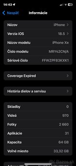 Predám Apple Iphone XR s novým displejom a batériou - 7