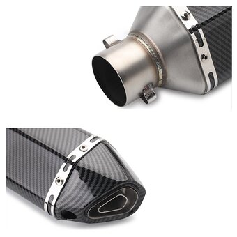 Nová športová koncovka  výfuku  Akrapovič dlhá verzia 470mm - 7