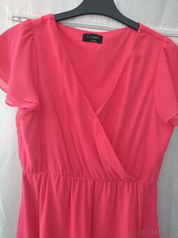 Šaty spoločenské dlhé a 2xkrátke, obuv-i n é - 7