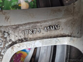 5x110 r17 ET41 x 7J elektróny originál JEEP - 7