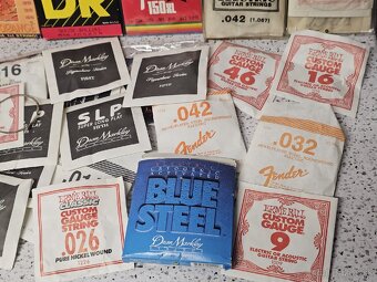 Struny na gitaru - Fender / Vinci / Music star Rotor Orange - 7