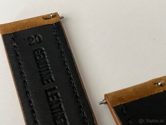 20 mm Hirsch remienky (Arne/kožené/sailcloth) - 7