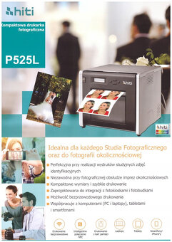 Profesionálna Termosublimačná Tlačiareň HiTi P525L Nová - 7