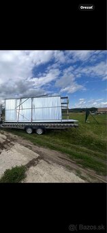 2-nápravový Prívesných vozík - 7