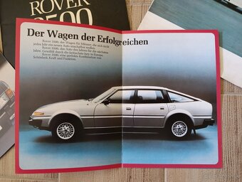 Prospekty Rover, Triumph, TVR, Lotus - od 50. let. - 7