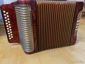 Heligonka Harmonika Hohner Corso CF 3hlas Začiatočník - 7