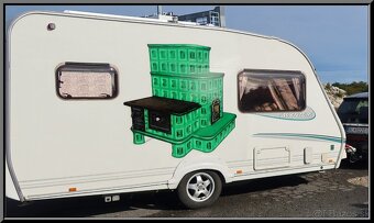 Predám obytný karavan, veľmi zachovalý s bohatou výbavou - 7