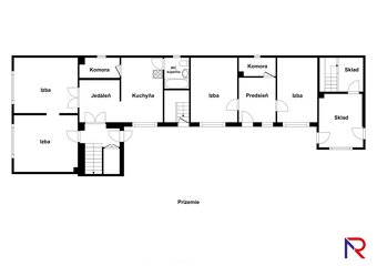 Rodinný dom Veľké Uherce, pozemok 1551 m2 - 7