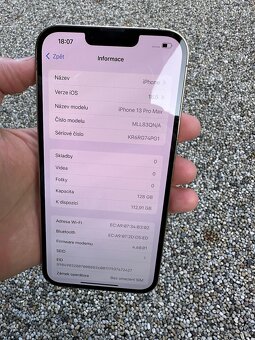 iPhone 13 pro max - baterie 100% - 7