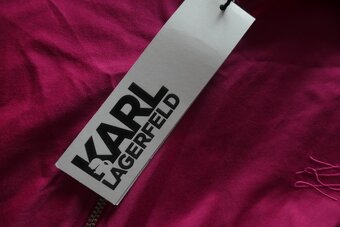 KARL LAGERFELD luxusne damske dlhe krasne saty vel. L - 7