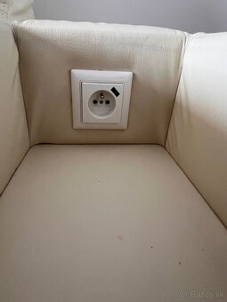 Predám kožený gauč PHASE v tvare L - 7