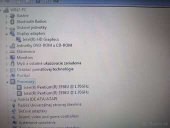 predám 15,6" notebook chiliGREEN / 4gb ram / Windows 7 - 7