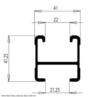 Expedičné záťažové strešné nosiče Rhino Rack - 7