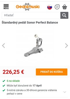 SONOR JoJo Mayer Perfect Balance bass drum pedal - 7
