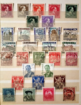 Predám poštové známky BELGICKA - 7