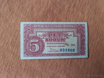 Bankovky ČSR - 4 - 7