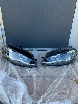 svetlo vw golf 7 vii lift full led prave leve - 7