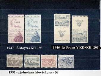 Poštové známky Československo 7 - 7