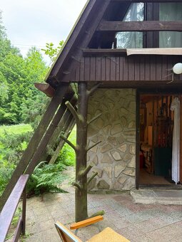Na predaj murovaná chata v prírode s veľkým pozemkom (1647m2 - 7