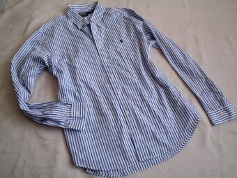 Ralph Lauren pánska pásik košeľa 2XL - 7