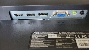 Herný monitor 24" AOC 24G2SPU (Full HD 1080p / 165 Hz) - 7