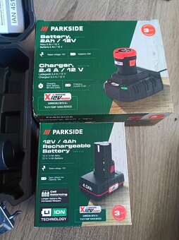 PARKSIDE® Nabíjačky Aku 20 V/ 12A , Dual 4,5A a 2,4A - 7