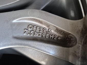 5x120 r19 ET39,5 x 7,5J elektróny originál LAND ROVER - 7