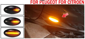 Dynamické LED smerovky Citroen & Peugeot - 7
