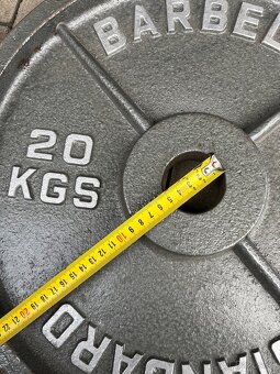 ‼️✅Olympijske kotuce/ Barbell Standard - 7