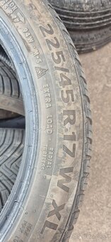 Predám 4ks.celoročné pneumatiky continental 225/45R17 94W. - 7