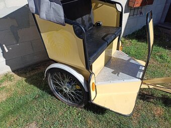 Elektrická trojkolka (Žltý taxi) Cargo s elektrickým motorom - 7
