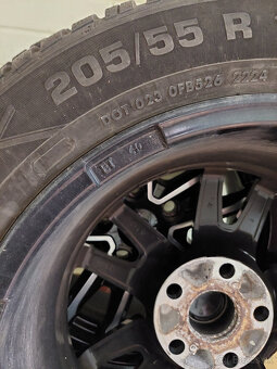 Disky Dezent R16 5x114,3+zimné pneu Vredestein 205/55+TPMS - 7
