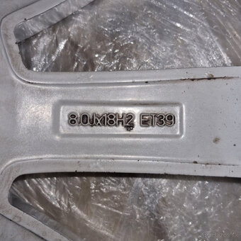 Hliníkové Audi disky 5x112 R18 8J ET39 - 7