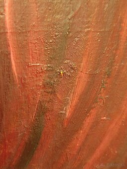 Obraz AKT na lenošce, olejomalba 48x67 - 7