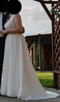 Svadobné šaty zn. Bianco Evento - 7