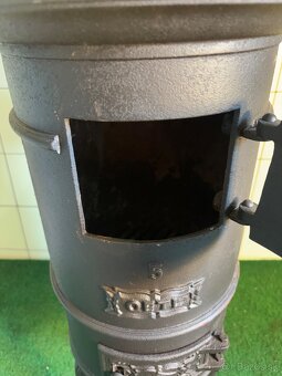Starožitné liatinové kachle - 7