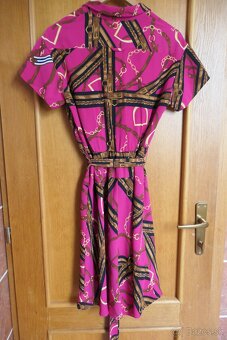 RALPH LAUREN krasne luxusne ikonicke damske saty M/L - 7
