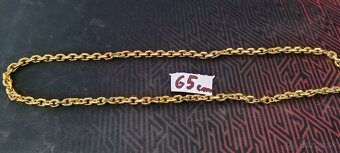 Pozlátené retiazky z chirurgickej ocele - 7