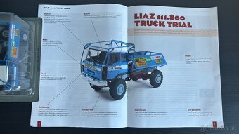 LIAZ 111.800 TRUCK TRIAL 1:43 DeAgostini - 7