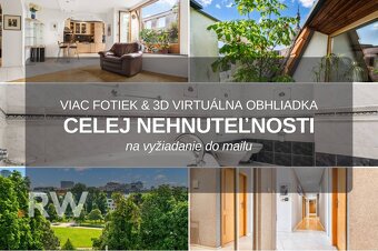 VÝHĽAD NA PREZ. PALÁC - veľký 130 m2 + balkón - Staré Mesto - 7