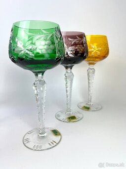 Krištáľové poháre na víno Lausitzer - 7