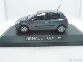 Renault Clio III, Renault R16, R8 TAXI 1/43 - 7
