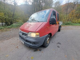 Fiat Ducato 2.3jtd valník 7 miest - 7