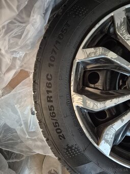 5X130 205/65-16C VW TRANSPORTER 4KS ZIMNÉ - 7