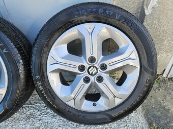 ‼️Alu disky SUZUKI 17"+☀️letné pneu 215/55 R17 + TPMS - 7