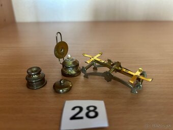 Mosadzné miniatury aj po kuse - 7