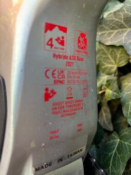 Celoodpružený elektro bicykel Ghost ASX - 7