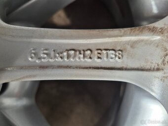 5x112 r17 ET38 x 6,5J elektróny originál MERCEDES + snímače - 7